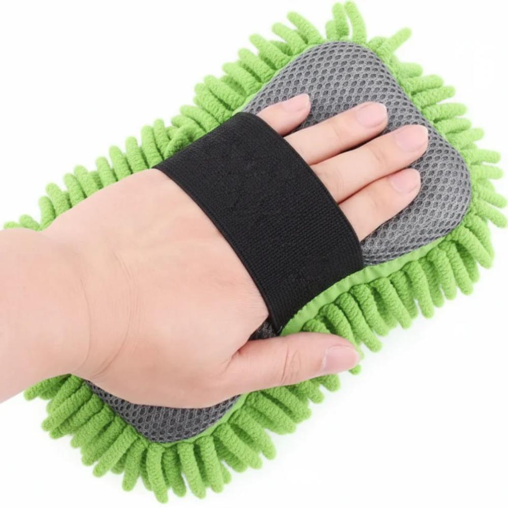 Microfiber Sponge Pad for Car Cleaning, reusable pad for car wash and surface cleaning in Pakistan