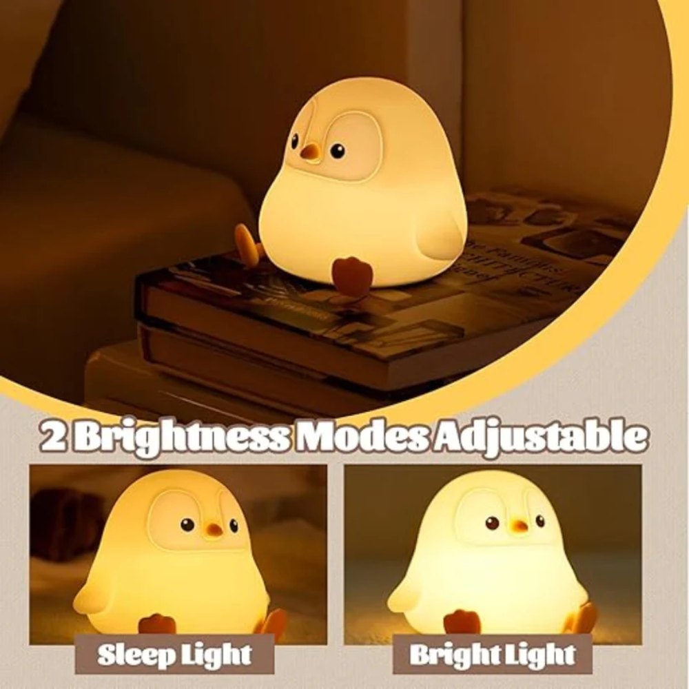Baby Penguin Silicon Lamp, cute bedside lamp for night time use in Pakistan
