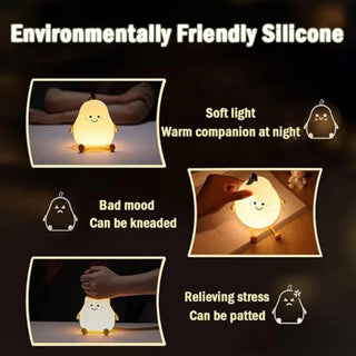 Pear Silicon Lamp, easy use night light for kids and adults in Pakistan