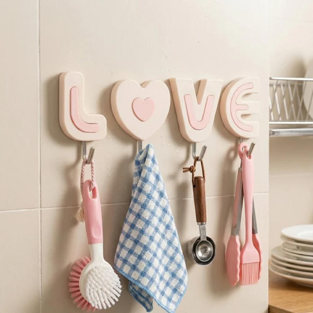 Sticky Wall Hooks, simple no drill hooks for kitchen, bathroom, and room use in Pakistan