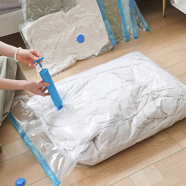 Vacuum Storage Bags with Hand Pump