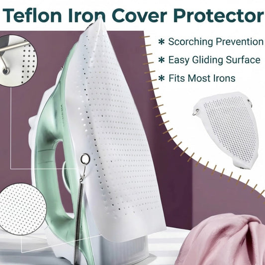 Teflon Iron Cover Protector Heat Safe Fabric Guard Plate
