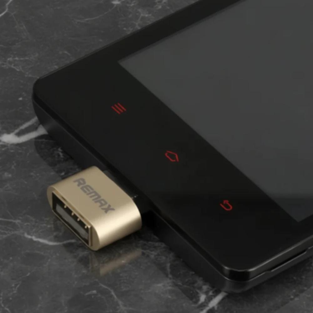 Remax Type-C OTG, durable adapter for Android Type-C devices in Pakistan