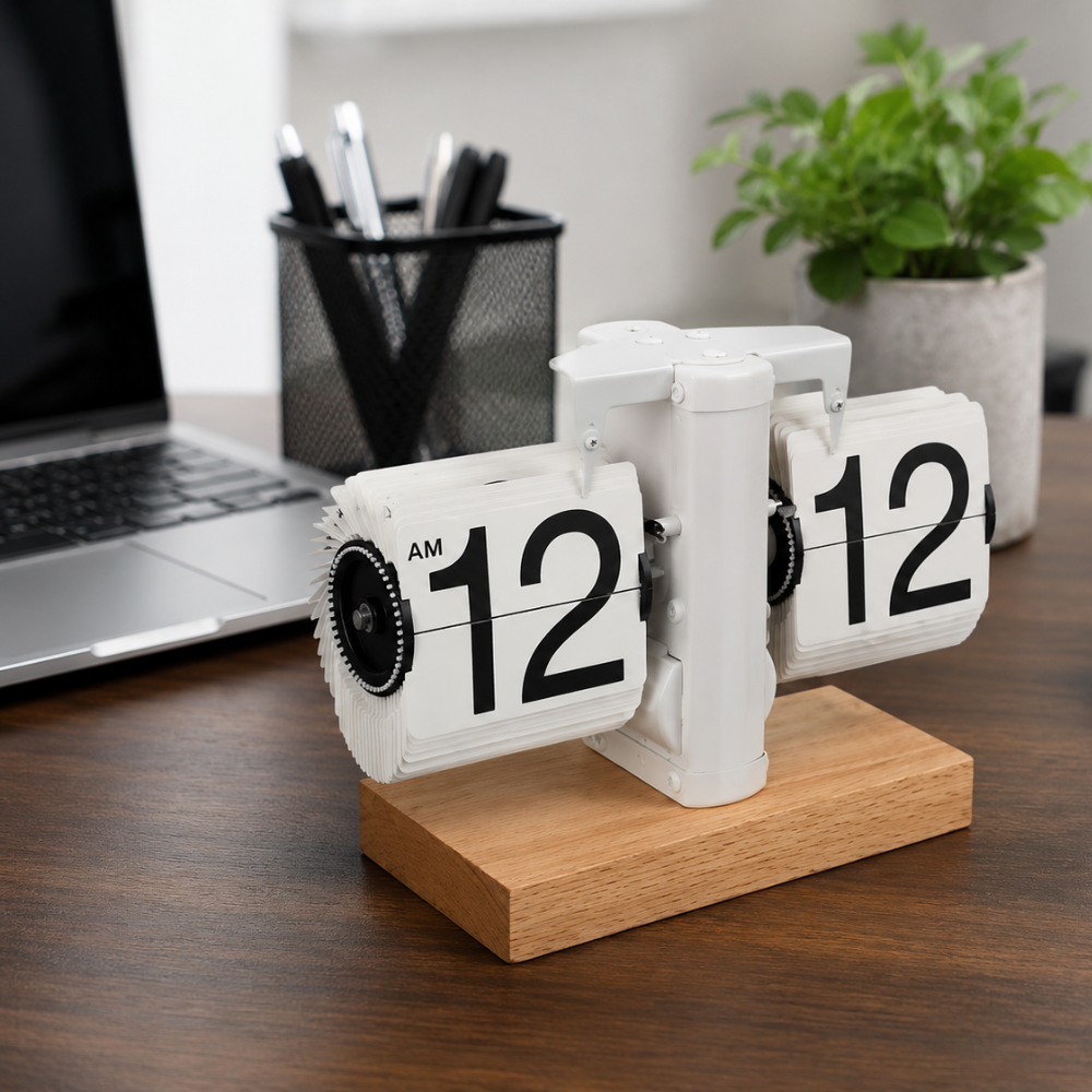 Vintage Retro Flip Clock