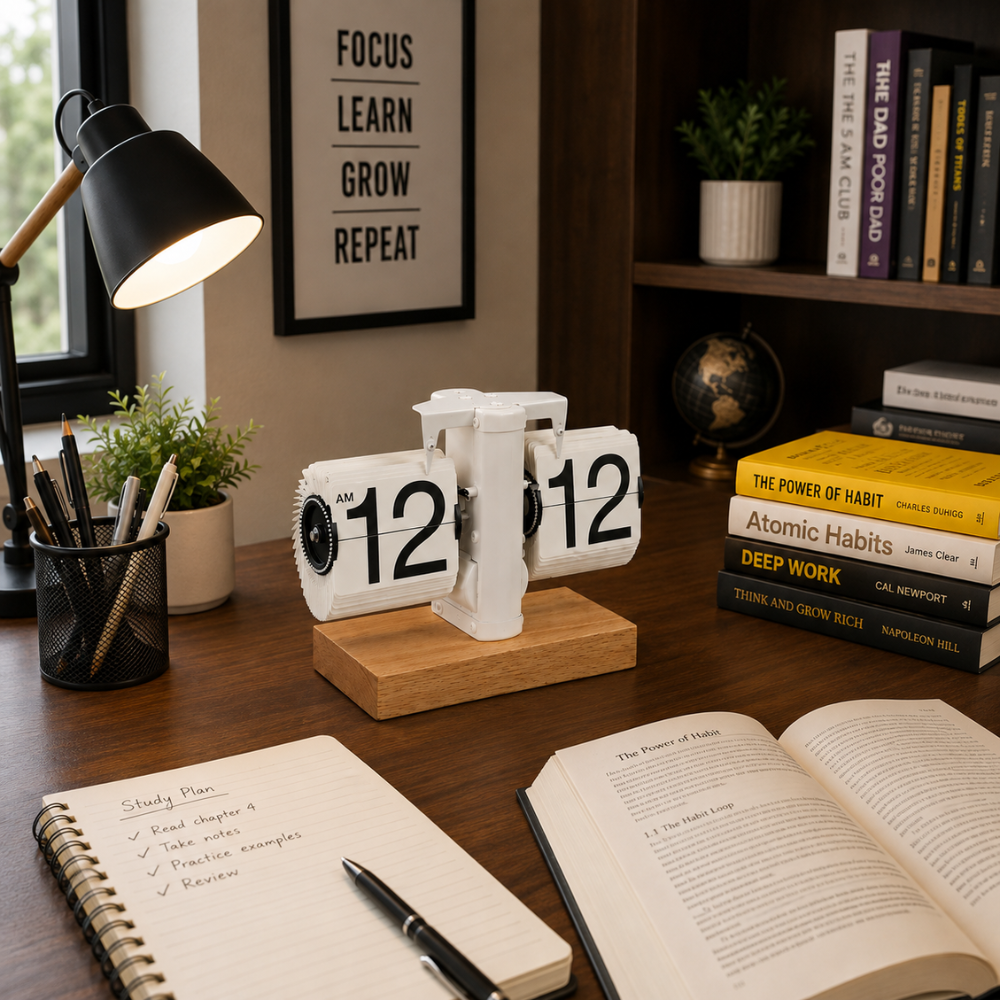 Vintage Retro Flip Clock