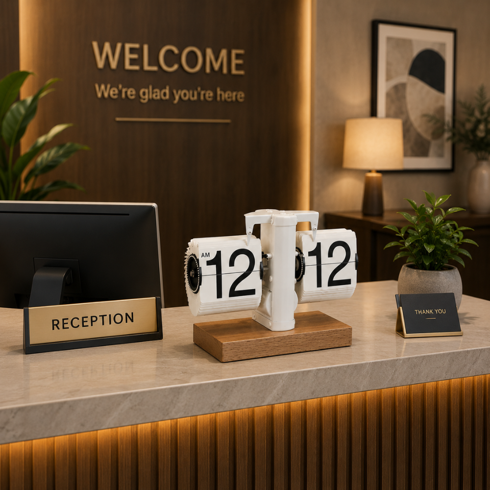 Vintage Retro Flip Clock