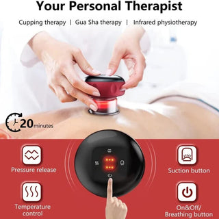 Rechargeable Vacuum Hijama Cup Therapy Machine Massager, home use massage and therapy tool in Pakistan