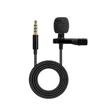 Lavalier Clip-On Collar Microphone 3.5mm