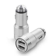 2-in-1 Bullet USB Car Charger