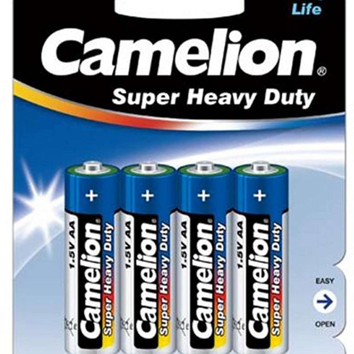 Camelion Super AAA Batteries 1.5V (Pack of 4)