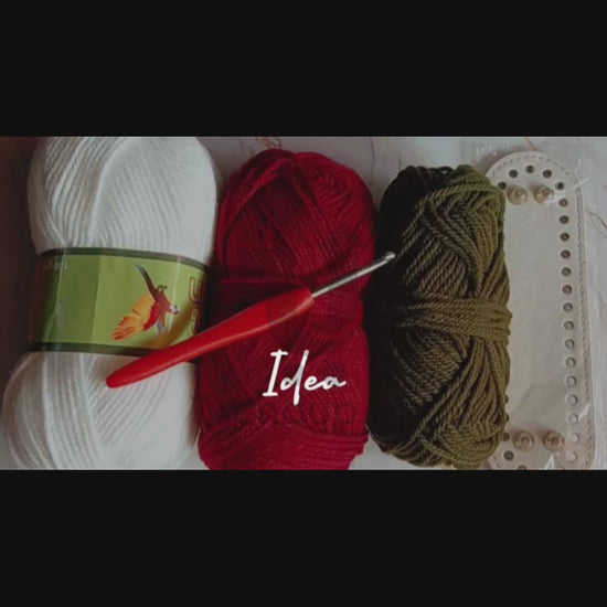 Trendy crochet rose flower bag stylish look