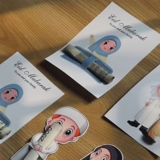 Eidi Tuckin Card For Girls