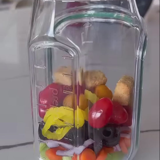 Leakproof Salad Jar with Dressing Cup, convenient salad storage jar with lid in Pakistan

