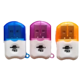 USB 2.0 Micro SD Card Reader (Mixed Style)