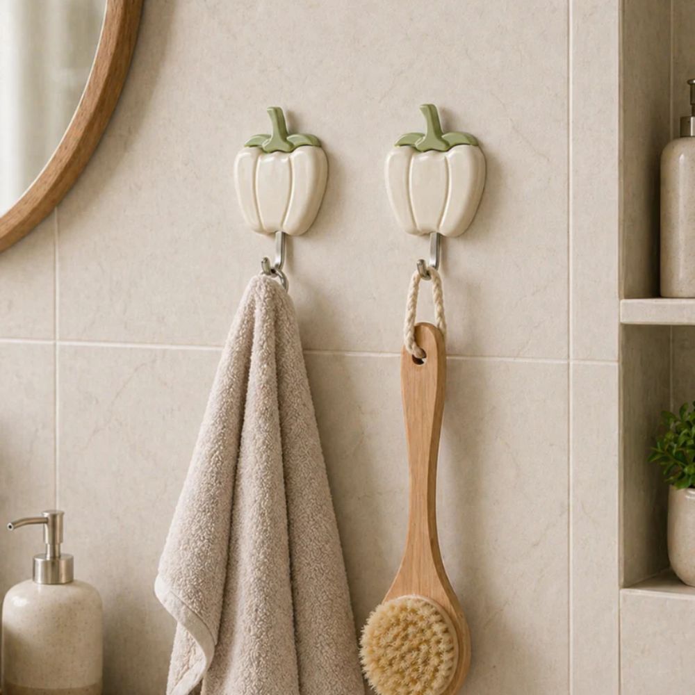Sticky Wall Hooks, simple no drill hooks for kitchen, bathroom, and room use in Pakistan