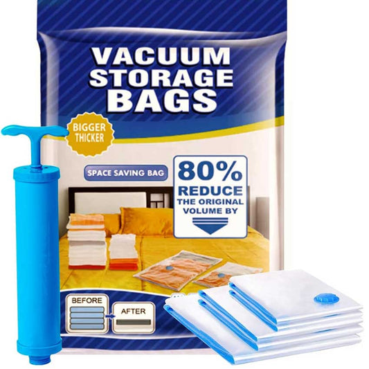 Vacuum Storage Bags with Hand Pump