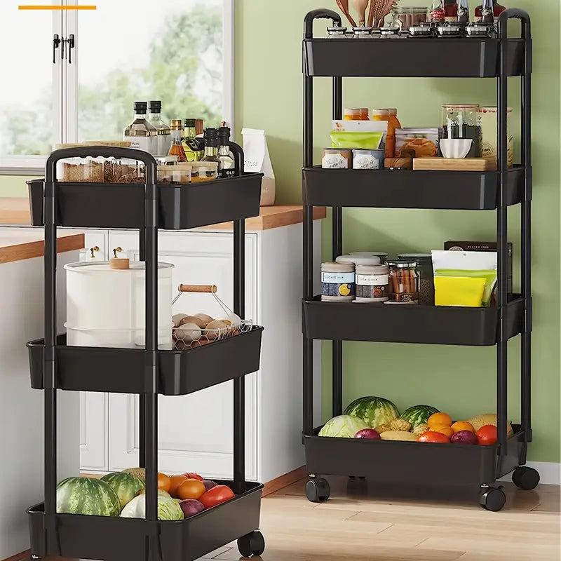 3-Tier Rolling Storage Cart